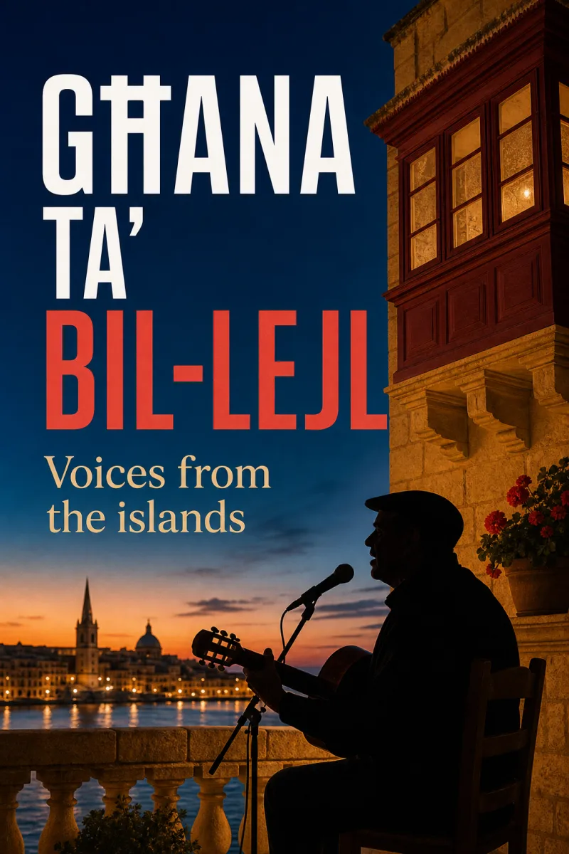 Ghana ta' bil-Lejl music poster